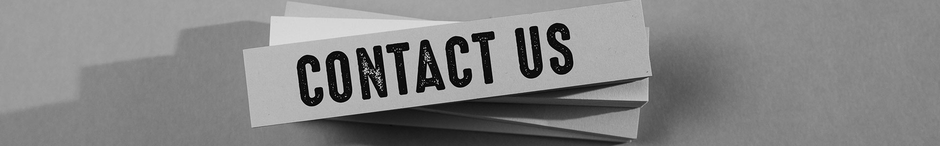 Contact Us Banner